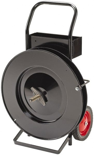 Made in USA - Oscillated Coil Dispenser - Heavy Duty, For Up to 3/4 Inch Strapping - Exact Tooling