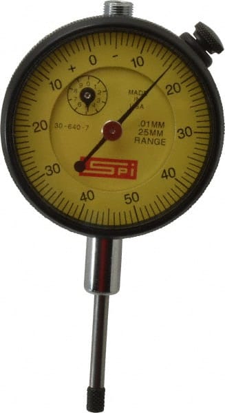 SPI - Drop Indicator Dial Indicator - For Use with IPD Gage 30-640-7 - Exact Tooling
