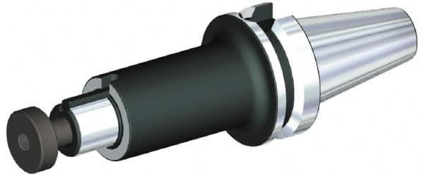 Kennametal - Slotting Cutter Adapter - Taper Shank, BT40 Taper, For 1" Cutter Hole Diam - Exact Tooling