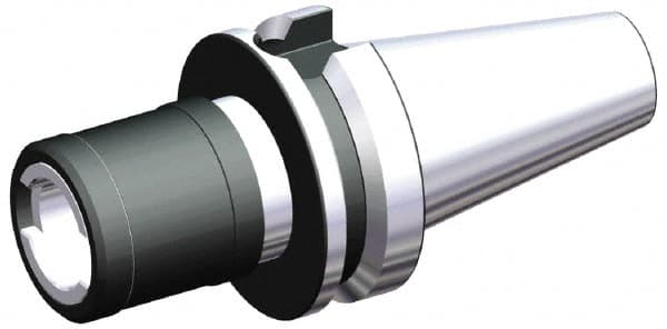 Kennametal - BT40 Taper Shank Tap Chuck Adapter - 5/16 to 7/8" Tap Capacity, 89mm Projection, Size 2 Adapter, Quick Change - Exact Tooling