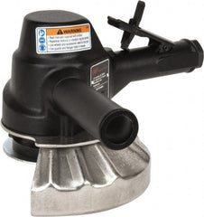 Ingersoll-Rand - 7" Wheel Diam, 6,000 RPM, Pneumatic Angle & Disc Grinder - 5/8-11 Spindle, 61 CFM - Exact Tooling