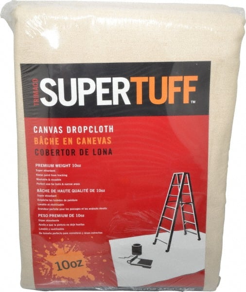 TRIMACO - Extra Heavyweight 10 oz Canvas Drop Cloth - 15' x 12' - Exact Tooling
