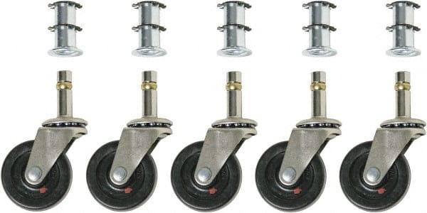 Bevco - Black Conductive Casters - Exact Tooling