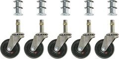 Bevco - Black Conductive Casters - Exact Tooling
