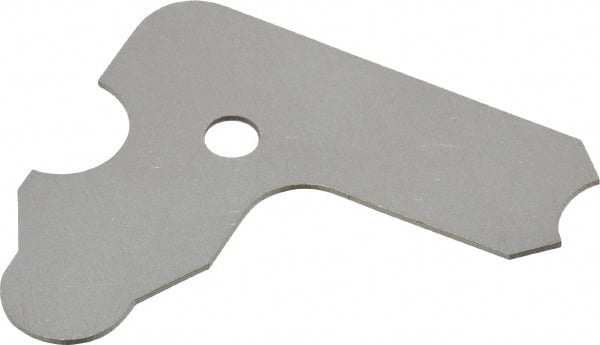 SPI - 11/64 Inch Radius Gage - Satin Chrome Finish, Steel - Exact Tooling