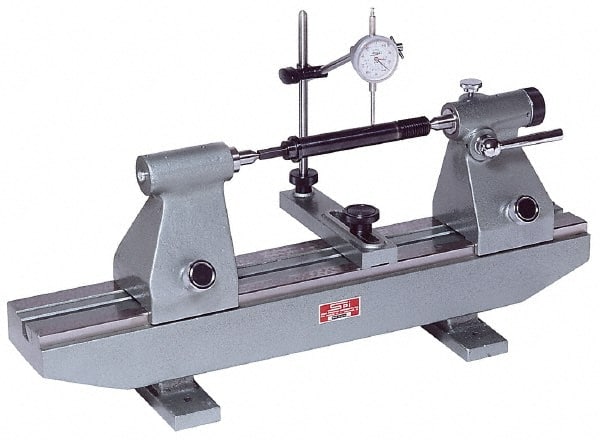 SPI - 15-3/4 Inch Center to Center, 5.9 Inch High, Bench Center - 29-1/2 Inch Long, 5.9 Inch Overall Height, 0.0003 Inch Flatness, 106 Lbs. Max Weight - Exact Tooling