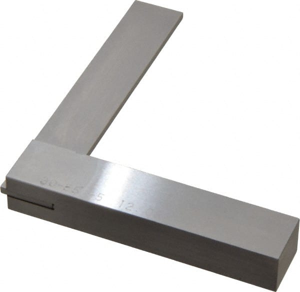 Value Collection - 3" Blade Length, 2-1/2" Base Length Square - 0.0006" Accuracy - Exact Tooling