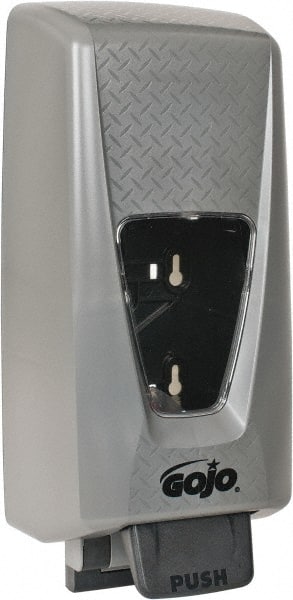 GOJO - 5000 mL Liquid Hand Soap Dispenser - ABS Plastic, Hanging, Gray - Exact Tooling