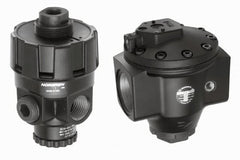 Norgren - 1-1/4 NPT Port, 700 CFM, Zinc Hi-Flow Pilot Operated Regulator - 10 to 300 psi Range, 300 Max psi Supply Pressure, 1/2" Gauge Port Thread, 2.7" Wide x 5.2" High - Exact Tooling