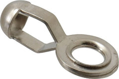 Made in USA - 1/2 Inch Long Nickel Plated Brass End Coupling - For Trade Size Numbers 8 and 10 10 Ball Chains - Exact Tooling