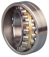 Value Collection - 5.1181" Bore Diam, 12,900 Lbs. Dynamic Capacity, Straight Spherical Roller Bearing - 9.0551" Outside Diam, 18,500 Lbs. Static Capacity, 2.5197" Thick - Exact Tooling