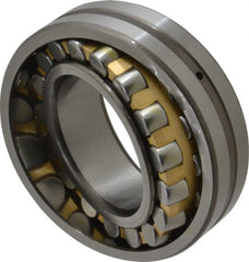 Value Collection - 1.9685" Bore Diam, 18,200 Lbs. Dynamic Capacity, Straight Spherical Roller Bearing - 3.5433" Outside Diam, 21,800 Lbs. Static Capacity, 0.9055" Thick - Exact Tooling