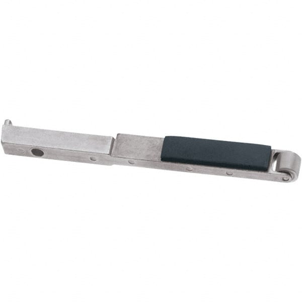 Dynabrade - 5/8" Wide Contact Arm - 1/2" Belt Width, Steel - Exact Tooling