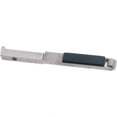 Dynabrade - 5/8" Wide Contact Arm - 1/2" Belt Width, Steel - Exact Tooling