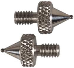 NES - #4-48, 1/32" Ball Diam, Carbide Ball Contact Point - 1/4" Contact Point Length - Exact Tooling