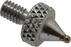 Value Collection - Carbide, Ball Test Indicator Contact Point - 1/4" Contact Point Length, Use with IPD Gages - Exact Tooling
