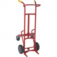 Wesco Industrial Products - 1,000 Lb Load Capacity, 30, 55 & 85 Gal Pail Tipper - 24" Wide x 58" High, 4 Steel Wheels - Exact Tooling