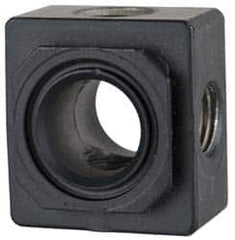 Norgren - Zinc FRL Porting Block - Use with Compact Compressed Air Filters - Exact Tooling