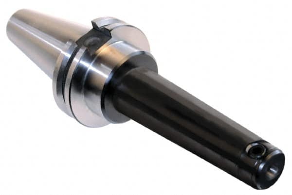Collis Tool - CAT50 Taper Shank 3/4" Hole End Mill Holder/Adapter - 1-3/16" Nose Diam, 9" Projection - Exact Tooling