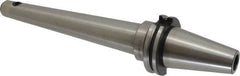 Collis Tool - CAT40 Taper Shank 1/2" Hole End Mill Holder/Adapter - 7/8" Nose Diam, 9" Projection - Exact Tooling