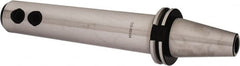 Collis Tool - CAT40 Taper Shank 1" Hole End Mill Holder/Adapter - 1-5/8" Nose Diam, 9" Projection - Exact Tooling