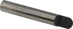 Accupro - 5/16" Shank Diam, 2" OAL, 5/16" Cut Diam, Ball Engraving Cutter - 3/8" LOC, 1 Flute, Right Hand Cut, Micrograin Solid Carbide, Uncoated - Exact Tooling