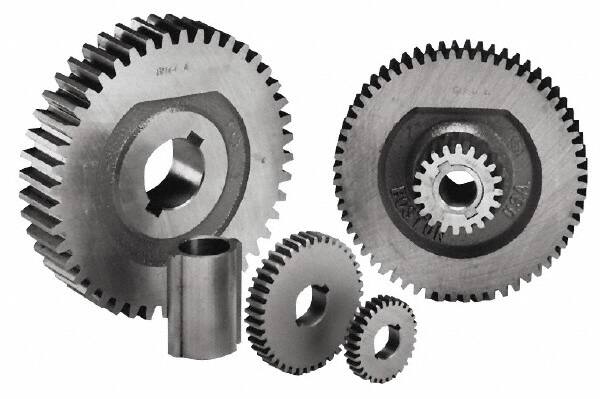 Boston Gear - 10 Pitch, 3" Pitch Diam, 3.2" OD, 30 Tooth Spur Gear - 1" Face Width, 1-1/4" Bore Diam, 14.5° Pressure Angle, Steel - Exact Tooling