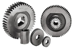 Boston Gear - 20 Pitch, 2" Pitch Diam, 2.1" OD, 40 Tooth Spur Gear - 3/8" Face Width, 5/8" Bore Diam, 14.5° Pressure Angle, Steel - Exact Tooling