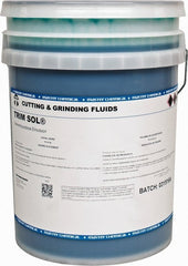 Master Fluid Solutions - Trim SOL, 5 Gal Pail Cutting & Grinding Fluid - Water Soluble, For Grinding, Turning - Exact Tooling