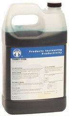 Master Fluid Solutions - Trim E206, 1 Gal Bottle Cutting & Grinding Fluid - Water Soluble, For Gear Hobbing, Heavy-Duty Broaching, High Speed Turning - Exact Tooling