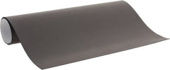 Mag-Mate - 1' Long x 24-3/8" Wide x 1/32" Thick Flexible Magnetic Sheet - 8 Lb Max Pull Force, 196 Linear Ft/Lb Magnetic Pull Force, Plain Back, White - Exact Tooling