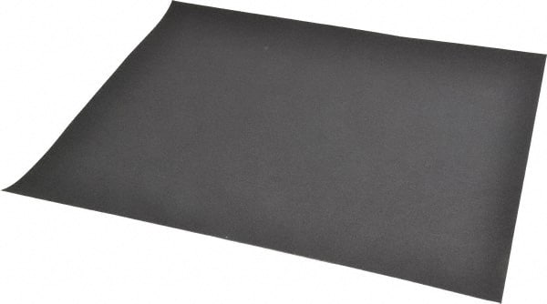 3M - Emery Sanding Sheet - 11" Long x 9" Wide, Fine Grade, J Weighted Cloth Backing - Exact Tooling