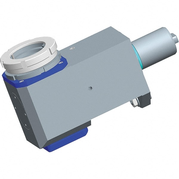 Exsys-Eppinger - 1" Max Cut, VDI Live Tooling - 106mm Projection, CAT40 Series, For VDI50, Through Coolant - Exact Tooling