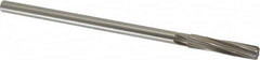 Alvord Polk - 5/16" High Speed Steel 6 Flute Chucking Reamer - Spiral Flute, 0.2792" Straight Shank, 1-1/2" Flute Length, 6" OAL - Exact Tooling