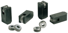 SPI - Knurl Carrier Blocks (Heads); Carrier Block Head Type: Clamp-Type Knurler Carrier Block ; Knurl Series: GK ; Number of Knurls Held: 1 ; Overall Width (Inch): 5/8 ; Overall Height (Inch): 5/8 ; Overall Length (Inch): 1-1/2 - Exact Tooling
