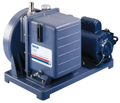 Welch Vacuum - 1 hp Rotary Vane Vaccum Pump - 115 Volts, 17.7 CFM, 26" Long x 13.7" Wide x 18.8" High - Exact Tooling