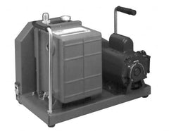 Welch Vacuum - 1/2 hp Rotary Vane Vaccum Pump - 115/230 Volts, 5.6 CFM, 20" Long x 12" Wide x 15" High - Exact Tooling