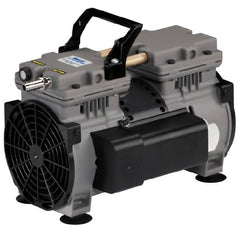 Welch Vacuum - 1/3 hp Rotary Vane Vaccum Pump - 115 Volts, 2.3 CFM, 11.7" Long x 7.2" Wide x 9-1/2" High - Exact Tooling