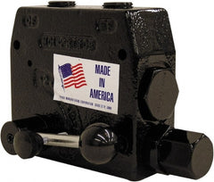 Prince - 30 GPM 1/2 Inlet Cast Iron Hydraulic Control Valve - 4-1/8" High x 4-5/8" Wide x 3-11/32" Long - Exact Tooling