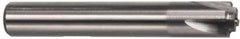 Interstate - 7/8" Radius, 2-1/2" Mill Diam, 4 Flute High Speed Steel Corner Rounding End Mill - Single End, Uncoated, 4-1/2" OAL, 3/4" Shank Diam - Exact Tooling
