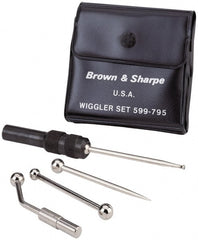 TESA Brown & Sharpe - Drop Indicator Needle Point Attachment - For Use with Indicating Tools - Exact Tooling