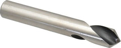 Interstate - 3/4" Body Diam, 90°, 5" OAL, High Speed Steel Spotting Drill - Exact Tooling