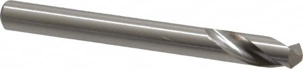 Interstate - 1/4" Body Diam, 120°, 2-1/2" OAL, High Speed Steel Spotting Drill - Exact Tooling