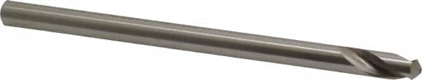 Interstate - 1/4" Body Diam, 120°, 4" OAL, High Speed Steel Spotting Drill - Exact Tooling