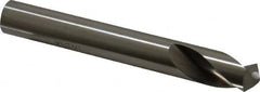 Interstate - 1/2" Body Diam, 120°, 3-3/4" OAL, High Speed Steel Spotting Drill - Exact Tooling