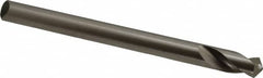 Interstate - 1/2" Body Diam, 120°, 6" OAL, High Speed Steel Spotting Drill - Exact Tooling