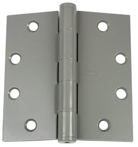 Stanley - 3-1/2" Long x 3-1/2" Wide Brass Concealed Ball Bearing Commercial Hinge - Exact Tooling