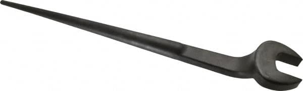 Proto - 1-7/16" Standard Spud Handle Open End Wrench - 19-1/2" OAL, Single End, Black Finish - Exact Tooling