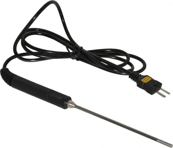 Extech - -40 to 842°F Dual Input Digital Thermometer - Stainless Steel - Exact Tooling