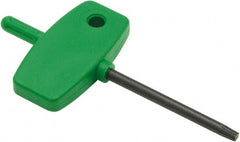 Parlec - T9 Torx Drive, Insert Key for Indexable Boring Head - Compatible with Insert Screws - Exact Tooling